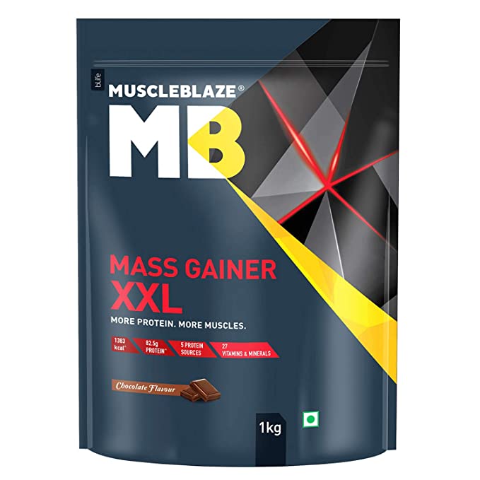 Muscleblaze Mass Gainer XXL 2.2 Lb Chocolate