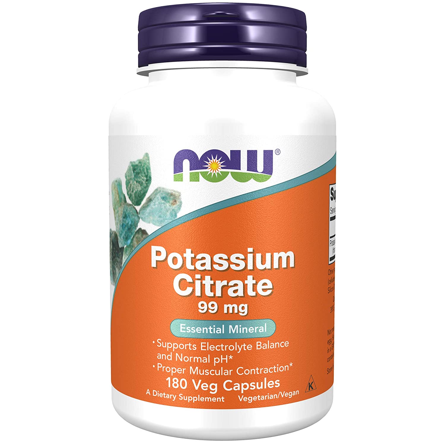 Now Potassium Citrate 180caps
