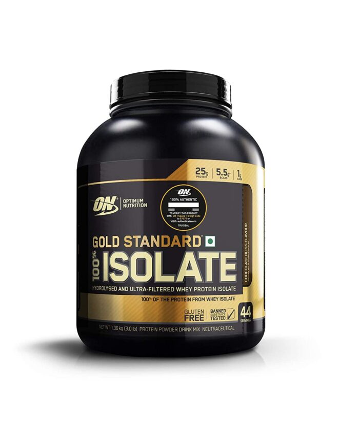On 100 Gold Standard Isolate Chocolate 1.32kg 3lbs