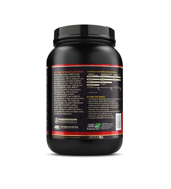 On 100 Whey Gold Standard Double Rich Chocolate 907gm 2lbs 4