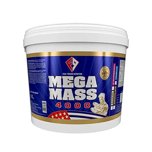 MEGA MASS 4000 5KG VANILLA FLAVOUR