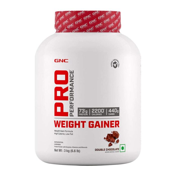 gnc pro performance weight gainer 3kgs chocolate