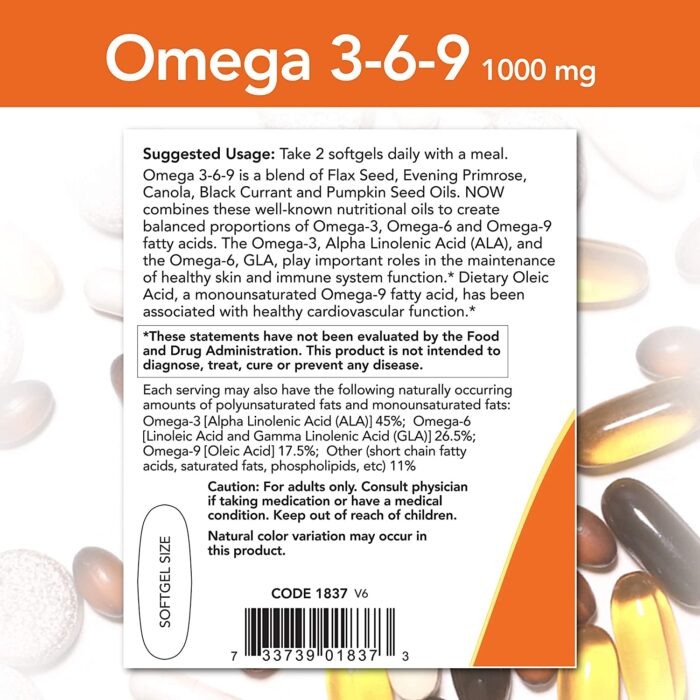 now omega 3 6 9 100caps 2