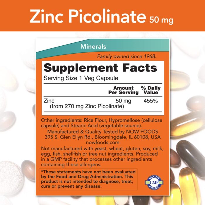now zinc picolinate 50mg 60vcaps 2