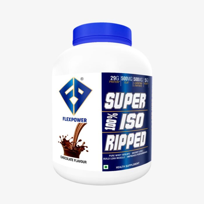 SUPER 100% ISO RIPPED , flexpower nutrition