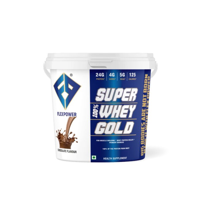 SUPER 100% WHEY GOLD , flexpower nutritions