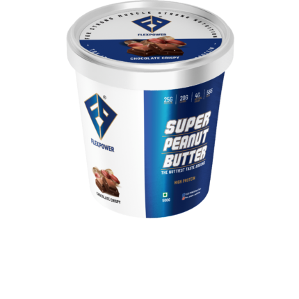 Super Peanut Butter 500gm , flexpower nutritions