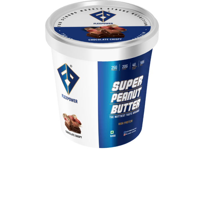 Super Peanut Butter 500gm , flexpower nutritions