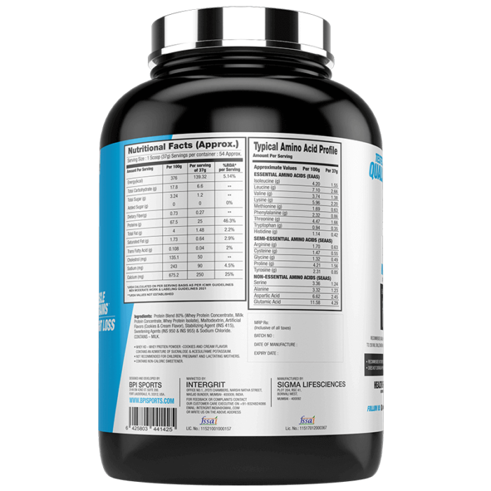 bpi whey hd 2kg cookies and cream back 1