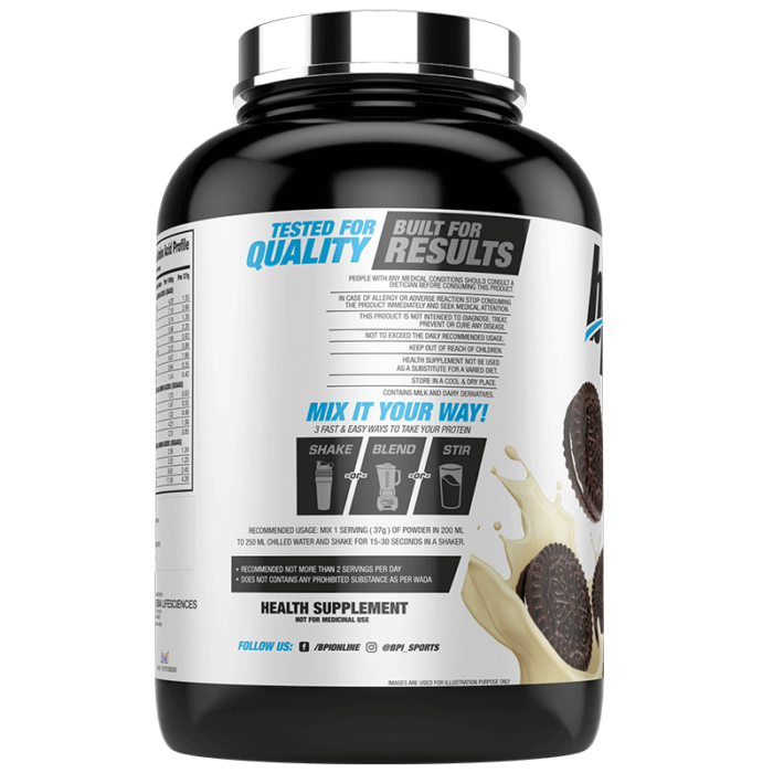bpi whey hd 2kg cookies and cream back 2