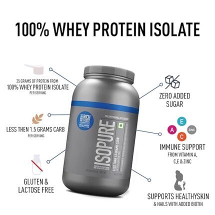 ISOPURE ZERO CARB 2KG CREAMY VANILLA