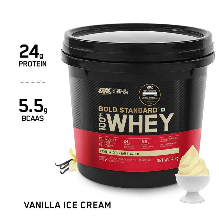 ON WHEY GOLD STANDARD 4KG VANILLA CREAMY 1 1