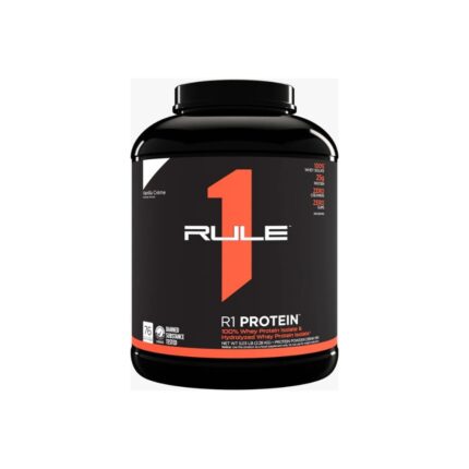 RULE ONE 100% WHEY PROTEIN ISOLATE & HYDROLYZED 5LBS 2.27KG VANILLA CREME