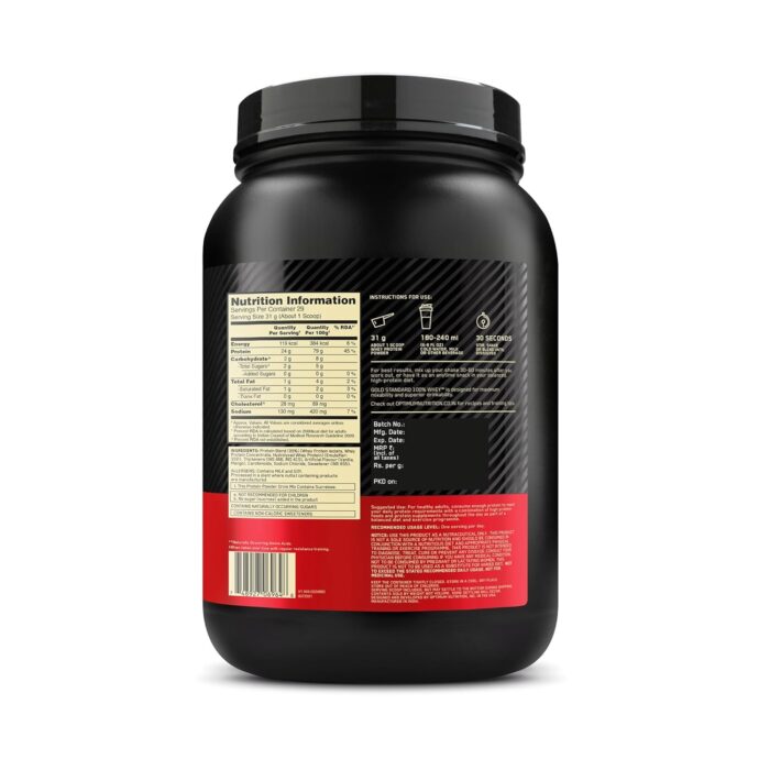 On 100% Whey Gold Standard 2lbs Mango Flavour - Image 5