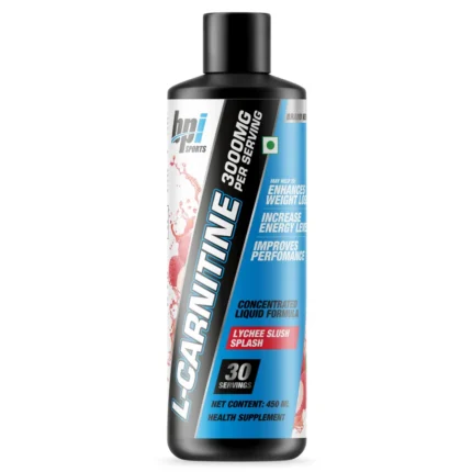 BPI SPORTS L CARNITINE 3000MG-30 SERVINGS LYCHEE SLUSH SPLASH