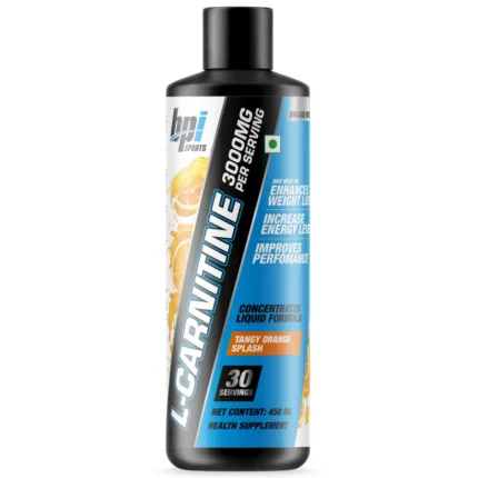 BPI SPORTS L CARNITINE 3000MG-30 SERVINGS TANGY ORANGE SPLASH