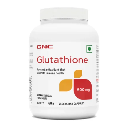 GNC GLUTATHIONE 500MG 60 VEG CAPSULES