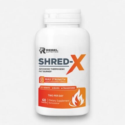 REBEL SHRED-X ADVANCED FAT BURNER 60 CAPSULES