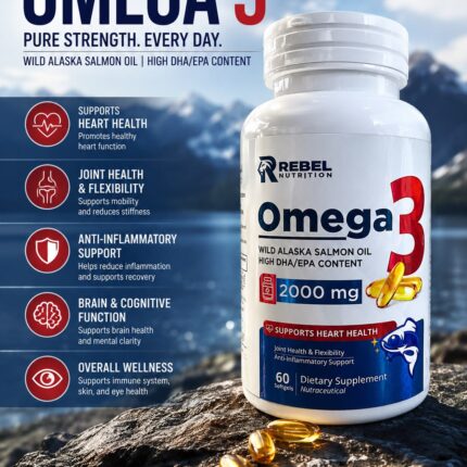 REBEL OMEGA-3  2000MG